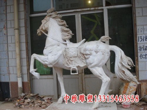 校园玩跳马儿童铜雕 重庆红铜雕塑马制作厂